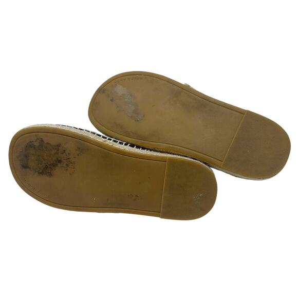 Tory Burch Selby‎ Patent Leather Espadrille Slide Sandals Black Size US 6.5 - Picture 12 of 13